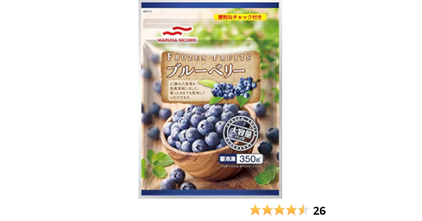 Amazon Co Jp 冷凍 マルハニチロ ブルーベリー350g 食品 飲料 お酒