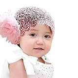 tenworld Toddlers幼児ベビーガールプリンセスHairband Flower Crochet Headwear