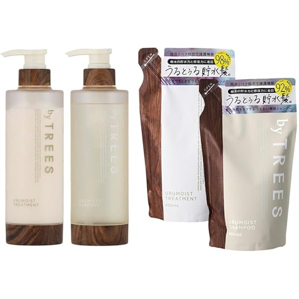 Amazon | byTREES さらグロッシー シャンプー トリートメント