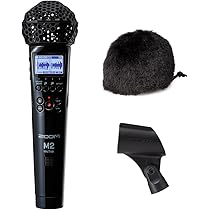 Amazon | ZOOM ズーム M2 ハンドヘルドマイク型レコーダー ブラック