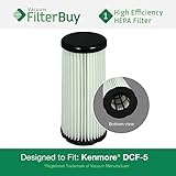 Kenmore DCF-5 Washable Allergen HEPA Filter, Part 618683, 02080011000 & 02039000000. Designed by Fil