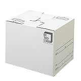 プラス 段ボール箱 書類整理 ワンタッチストッカー C型 A4・B4用 ホワイト DN-131C 40-906