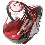 Rain Cover To Fit Maxi Cosi cabriofix & pebble raincover New VENTILATED (red) by olobaby
