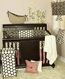 Cotton Tale Designs Bedding Set, Raspberry Dot, 7 Piece by Cotton Tale Designs