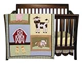 Trend Lab Baby Barnyard 3 Piece Crib Bedding Set by Trend Lab [並行輸入品]