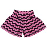 RUSK GIRL(ラスクガール) 天竺総柄フレアキュロット 120cm /PINK NO.P-3511-54