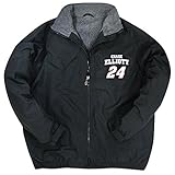 Chase Elliott # 24 NASCAR Fleece Lined Zip Front Jacket US サイズ: L カラー: ブラック