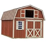 Best、納屋、Millcreek 12 ' x 16 ' Wood Shedキット
