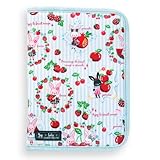 ようこそ赤ちゃんHappy母子手帳ケース（ファスナータイプ） うさちゃんのスウィートベリーガーデン 日本製　B2803600