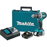 Makita XPH12R 18V LXT Lithium-Ion Compact Brushless Cordless 1/2 Hammer Driver-Drill Kit (2.0Ah) [並行