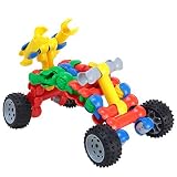 Sun-title 57 Piece Building Set Car Designer [並行輸入品]