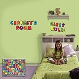 Fathead Wall Decal, "Kids Letters" [並行輸入品]
