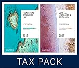 Cover of Foundations Student Tax Pack 1 2019