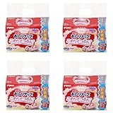 【セット品】ピジョン おしりナップ こすらずつるんっ (乳液タイプ) 詰替用 66枚入×6個パック【×4袋】