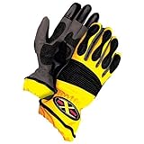 Bob Dale 20-1-10614-XL Extreme Tactical Glove with Synthetic Leather Palm, X-Large, Yellow by Bob Da