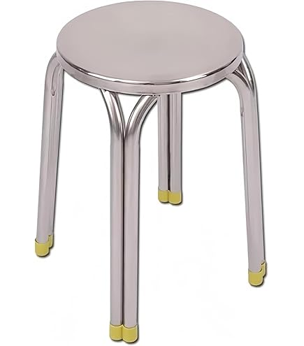 Amazon | Lake key 玄関 ベンチ 雨ざらし 丸い ステンレススツール