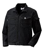 HUMMER デニムストレッチブルゾン 秋冬用 663-4 11 ブラック M
