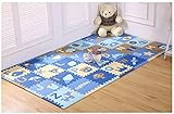Chen ZhiShan フロアマット 防水マット ステッチマット 子供用フォームマット アルファベット 英字28枚タ 30x30x1.3cm (B)
