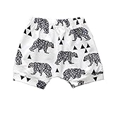 Liebeye ショーツ　ズボン　子供　男の子　赤ちゃん　かわいい　ベビー　短パン　スポーツ　夏　春 Snow bear - shorts 80cm