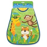 Stephen Joseph Wipeable Bib, Monkey by Stephen Joseph [並行輸入品]