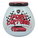 ukgiftstoreonlineのギフトスポーツ車Fund Pot of Dreams Money Box