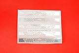 LILLYエレクトロニクス 5PCS/ LOT UHF915 MHzのRFID9662透明ラベル電子タグ