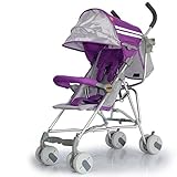 ベビーベビーカー超軽量折りたたみ式リクライニングベビーカー（パープル）（カーキ）64 * 44 * 97cm ( Color : Purple )