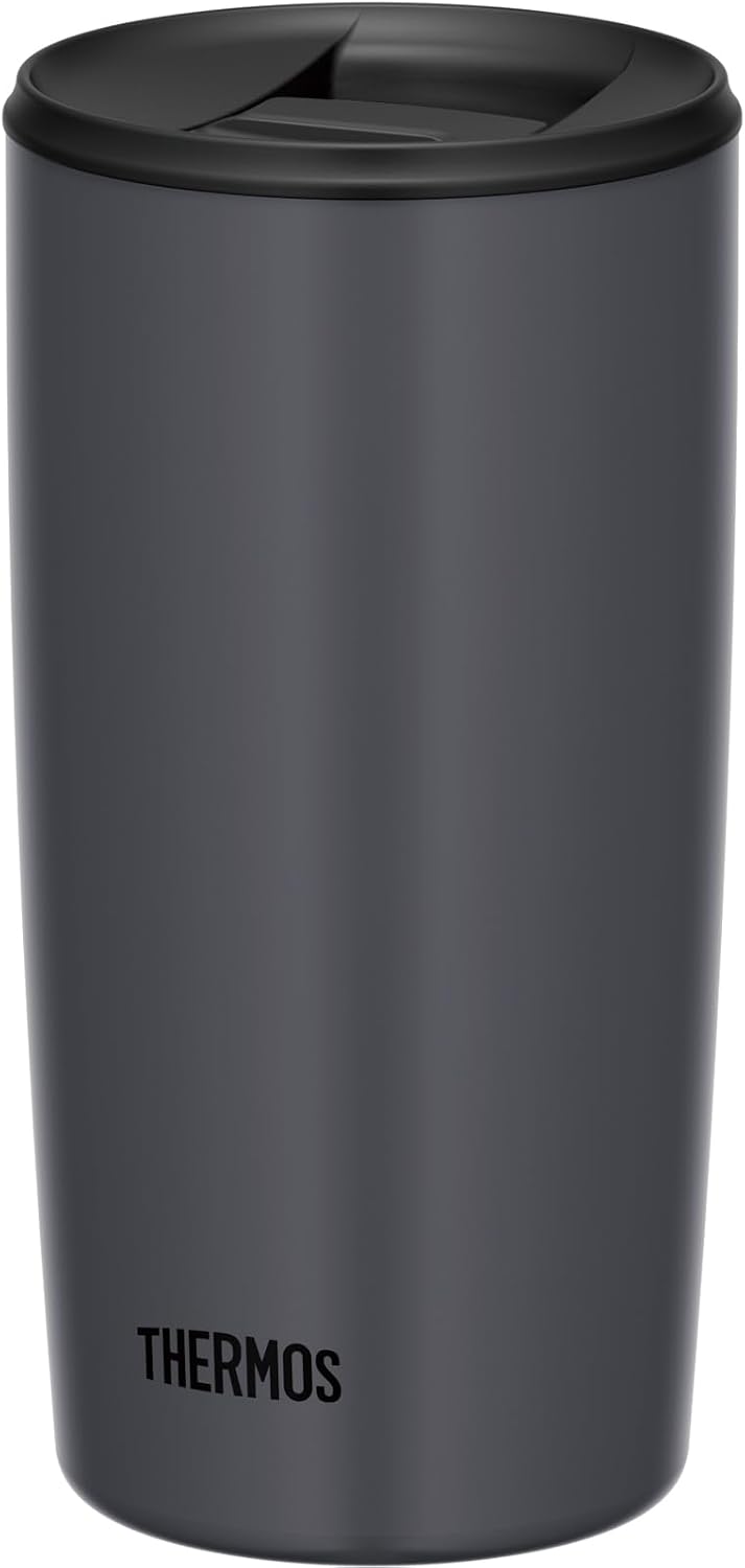 サーモス 真空断熱タンブラー フタ付き 500ml ダークグレー JDP-501 DGY
