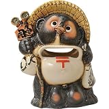 信楽焼　信楽BEST SELECTION　福狸ポスト・18号（全高55.5cm×全幅39cm）