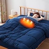 songlibin 電気毛布 掛け布団シングル Tpye-C給電 グラフェン ヒーター10秒速暖 2.5kg増量タイプ 3段階温度調整
