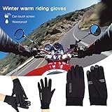 Giantree 防水ウォーム手袋、防水防風ウォームノンスリップグローブタッチスクリーン手袋ポリエステル