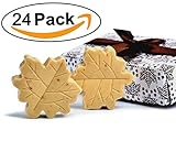 Fall in Love Scented Leaf-Shaped Soaps - Baby Shower Gifts & Wedding Favors (Set of 24) by Aistore