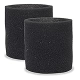 Multi-Fit Wet Vac Filters VF2001TP Foam Sleeve / Foam Filter for Wet Dry Vacuum Cleaner (2-Pack Wet 