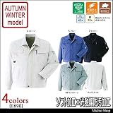ミチオショップ 旭蝶繊維 長袖ブルゾン E690 4L 18モスグリーン