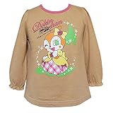2014年 アンパンマンガール　後ろ切替リボン付き 長袖Ｔシャツ ANPANMAN　Anpanman Girl ベージュ◇80cm