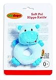 Edushape Soft Pal, Hippo Rattle by Edushape