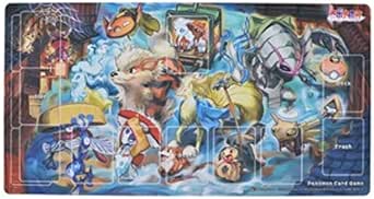 ラスト 未開封 ポケモンセンターオリジナル 限定 ポケモンカードゲーム ラバープレイマット 百ポケ夜行 ユキメノコ グソクムシャ トレカ 通販 Amazon