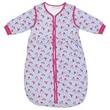 JoJo Maman Bebe Baby Cosy Sleeping Bag, Rose Print, 0-6 Months by JoJo Maman B?b?
