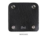 Claude クロード オリジナル ハンドルカバー 持ち手 本革 日本製 (NOIR SILVER)