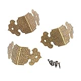 12枚入り コーナープロテクター　コーナー金具 DIY/かばんのコーナー保護 パーツ材料 金具/ 手作り ハンドメイド 手芸 手作り ブロンズ