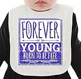 Forever Young ネクタイを有する有機ビブ Medium