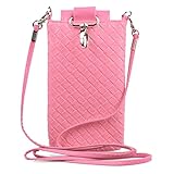 beylor レディース スマホ 財布 ポシェット ポーチ ショルダー (ピンク)