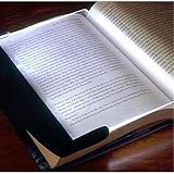AllytechスリムページLEDライトブック読書ランプナイトビジョンリーディング読み取りパネル