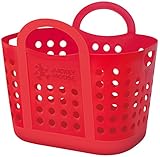 錦化成 ピクニック バスケット ミッキーマウス トートバスケット L レッド