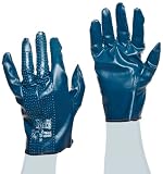 Ansell Hynit 32-125 Nitrile Glove, Slip-on Cuff, Small, Size 7 (Pack of 12) by Ansell