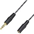 F-FACTORY 3.5mm ステレオミニプラグ (オス) - 3.5mm ステレオミニジャック (メス) ステレオミニプラグ延長ケーブル 1m ヘッドホン/イヤホン 延長ケーブル 1m FNT-M493-10
