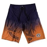 KLEW NCAAオーバーンTigersグラデーションボードショーツ L ブルー