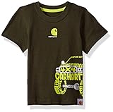 （カーハート）Carhartt ボーイズ半袖Tシャツ US サイズ: 3 Months カラー: グリーン