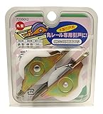 マツ六 鉄枠ワックス戸車 丸型 36ミリ 7235012