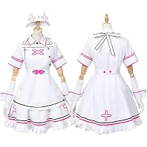 Amazon.co.jp: [PWPCOS] 健屋花那ナース服 コスプレ衣装 バーチャル